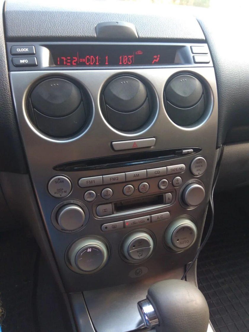 Мазда 6 2005 магнитола