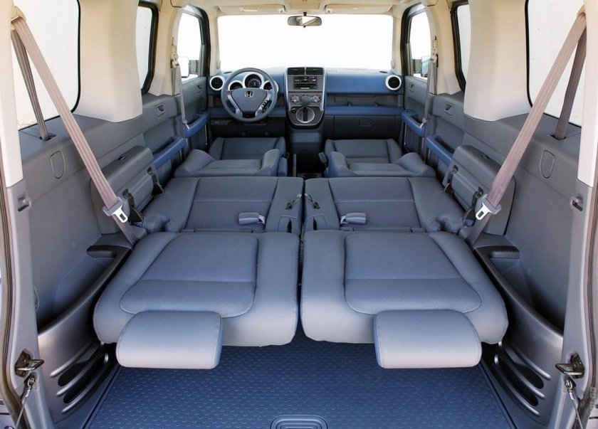 Honda element задние сиденья