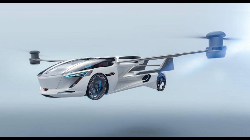 Тесла летающий автомобиль