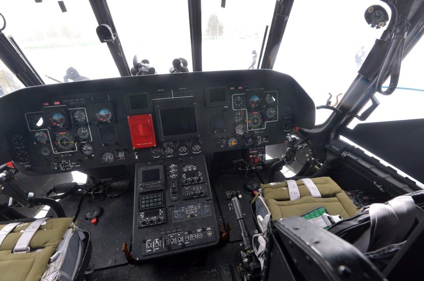 Ми-8амтш кабина