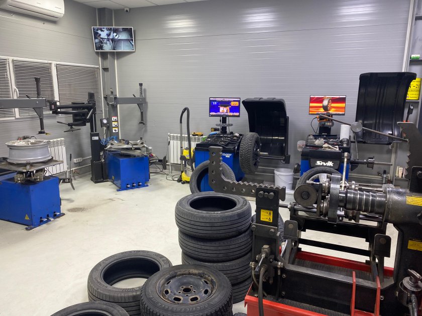 Шиномонтаж балансировка