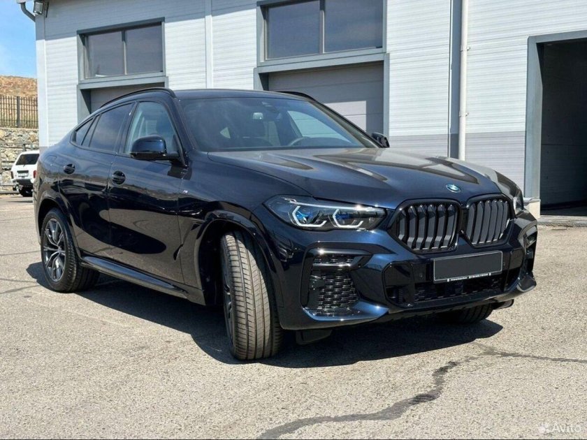 БМВ x6 черный новый