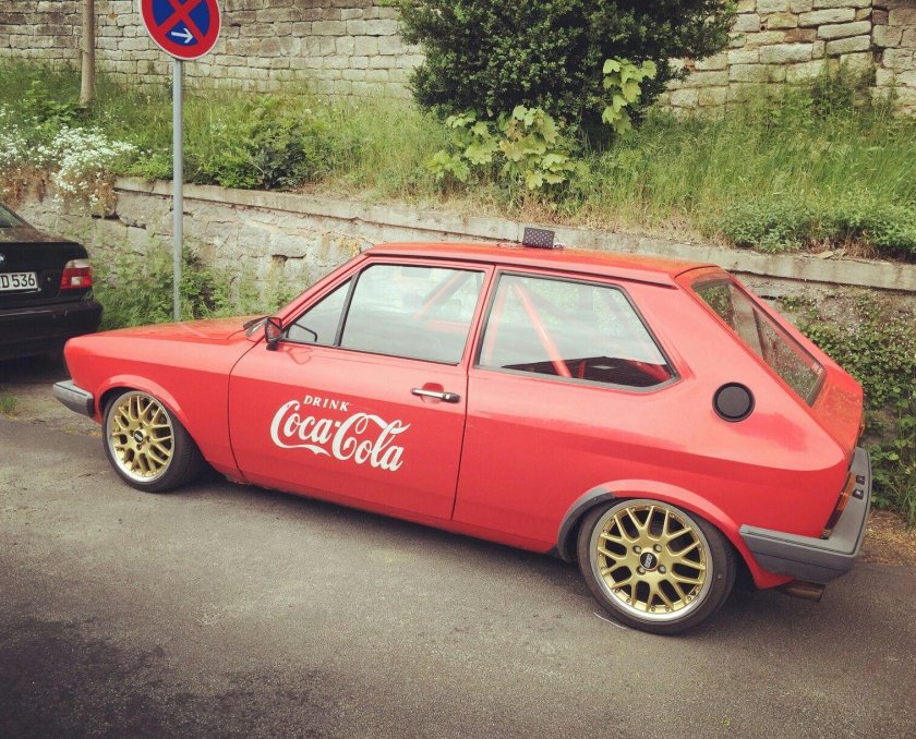 Audi 50 и volkswagen polo