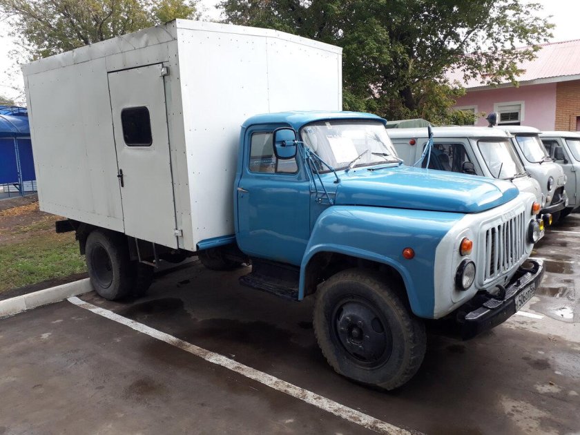 ГАЗ 53 изотермический фургон