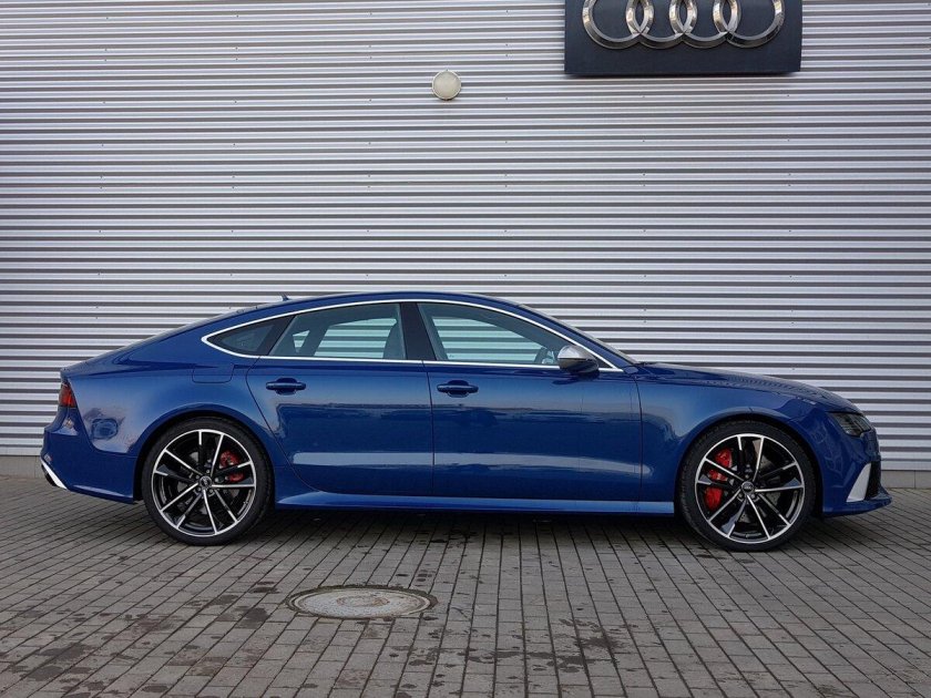 Ауди рс7 черная фото