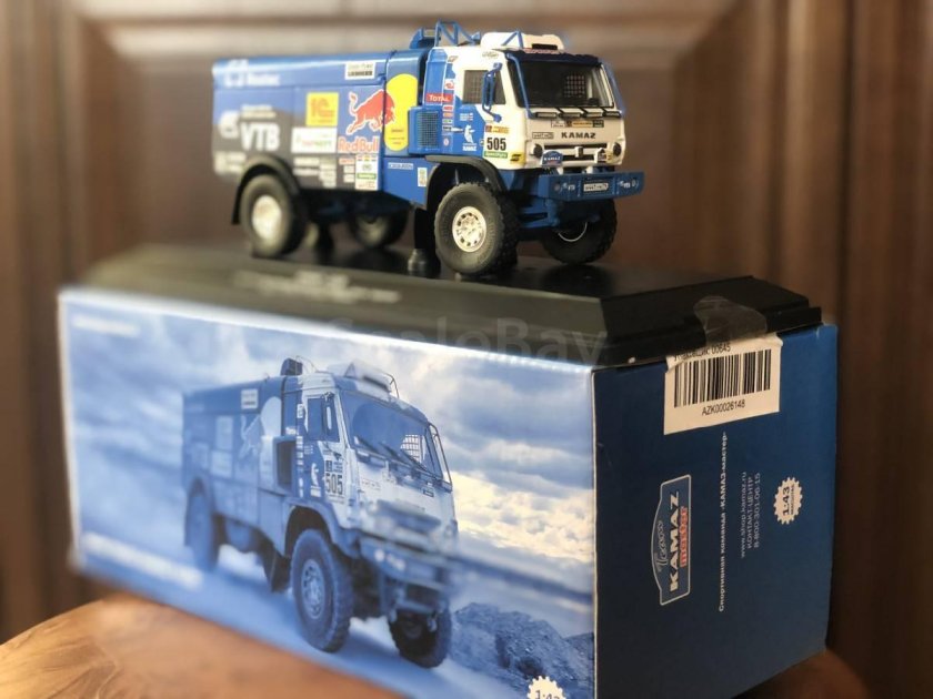 333.10050102 Масштабная модель 4326 КАМАЗ-мастер 505