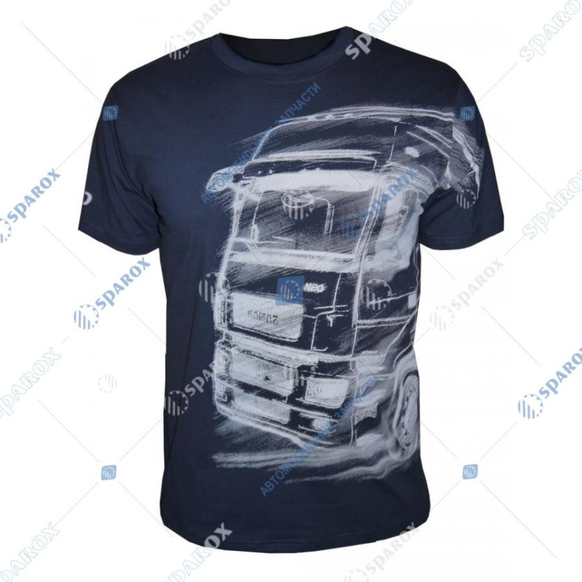 Футболка иллюстрация КАМАЗ 5490