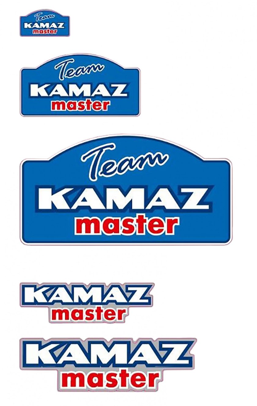 Наклейки КАМАЗ мастер