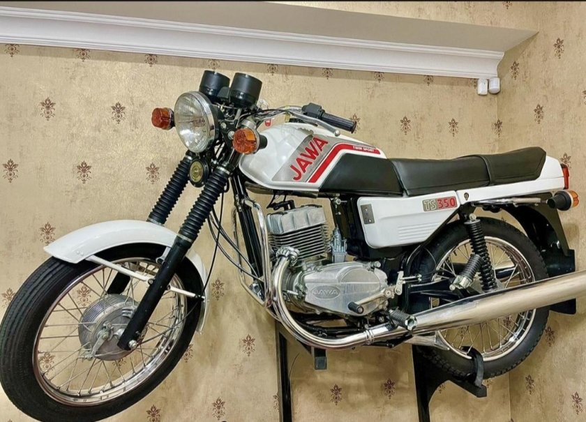 Jawa 638 белая