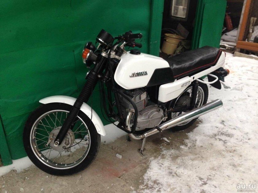 Ява 638 белая