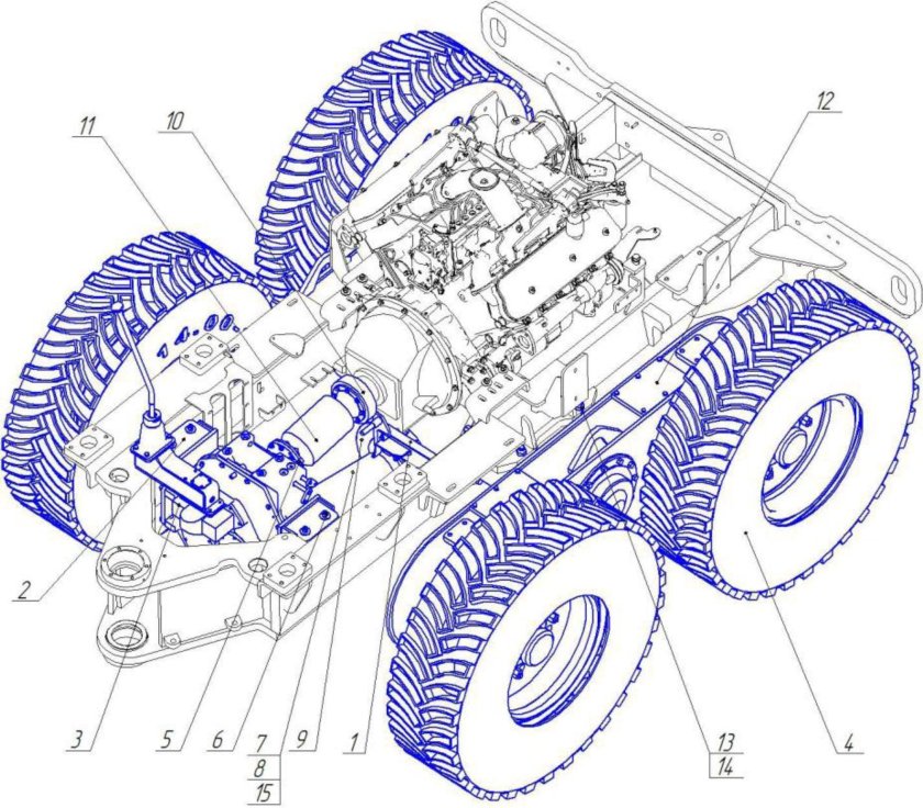 Трансмиссия автогрейдера g 740 b