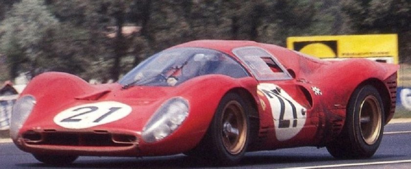 Ferrari 330 p4 le mans 1967