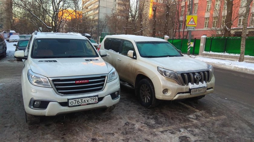 Haval h9 и Prado