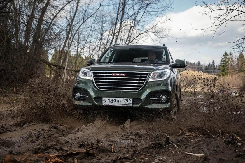 Угол въезда и съезда Хавал н9