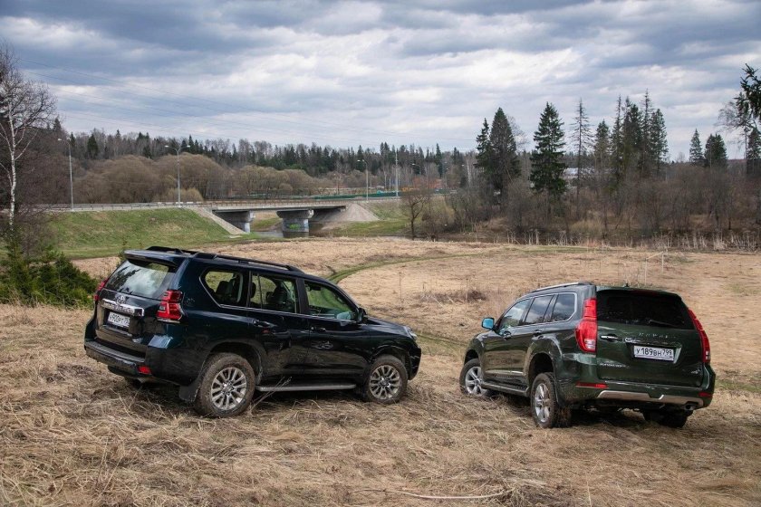 Haval h9 и Land Cruiser