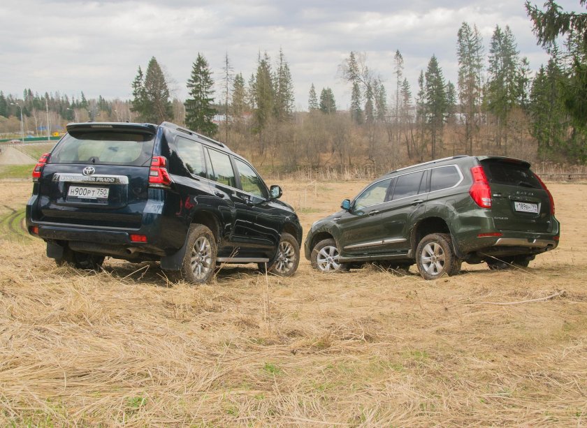 Haval h9 Toyota Prado
