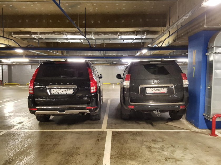 Haval h9 и Land Cruiser