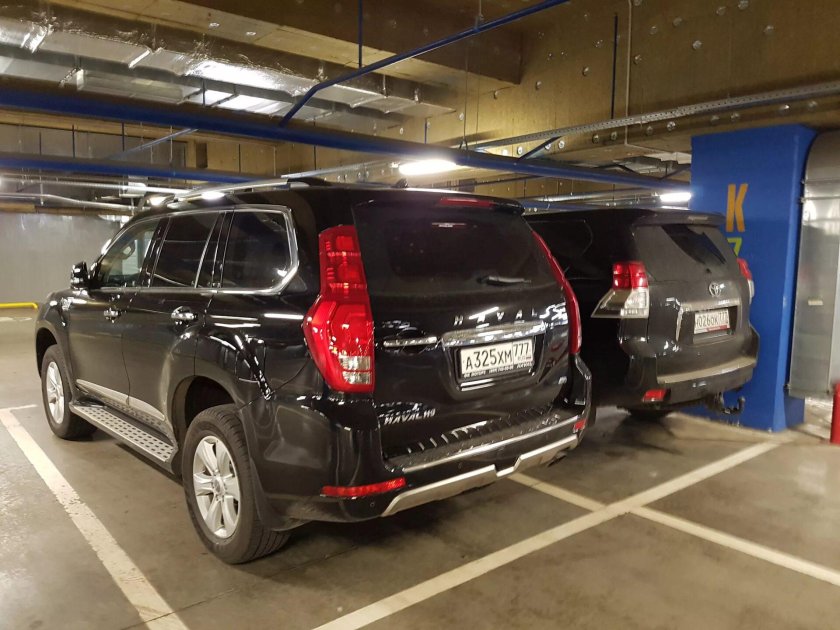 Хавал h9 и Прадо