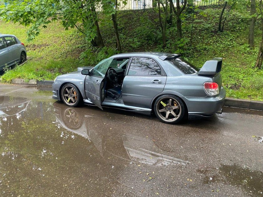 Антилаг на Субару