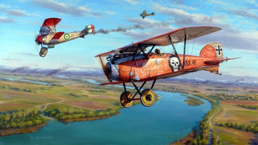 Самолет Альбатрос 1914