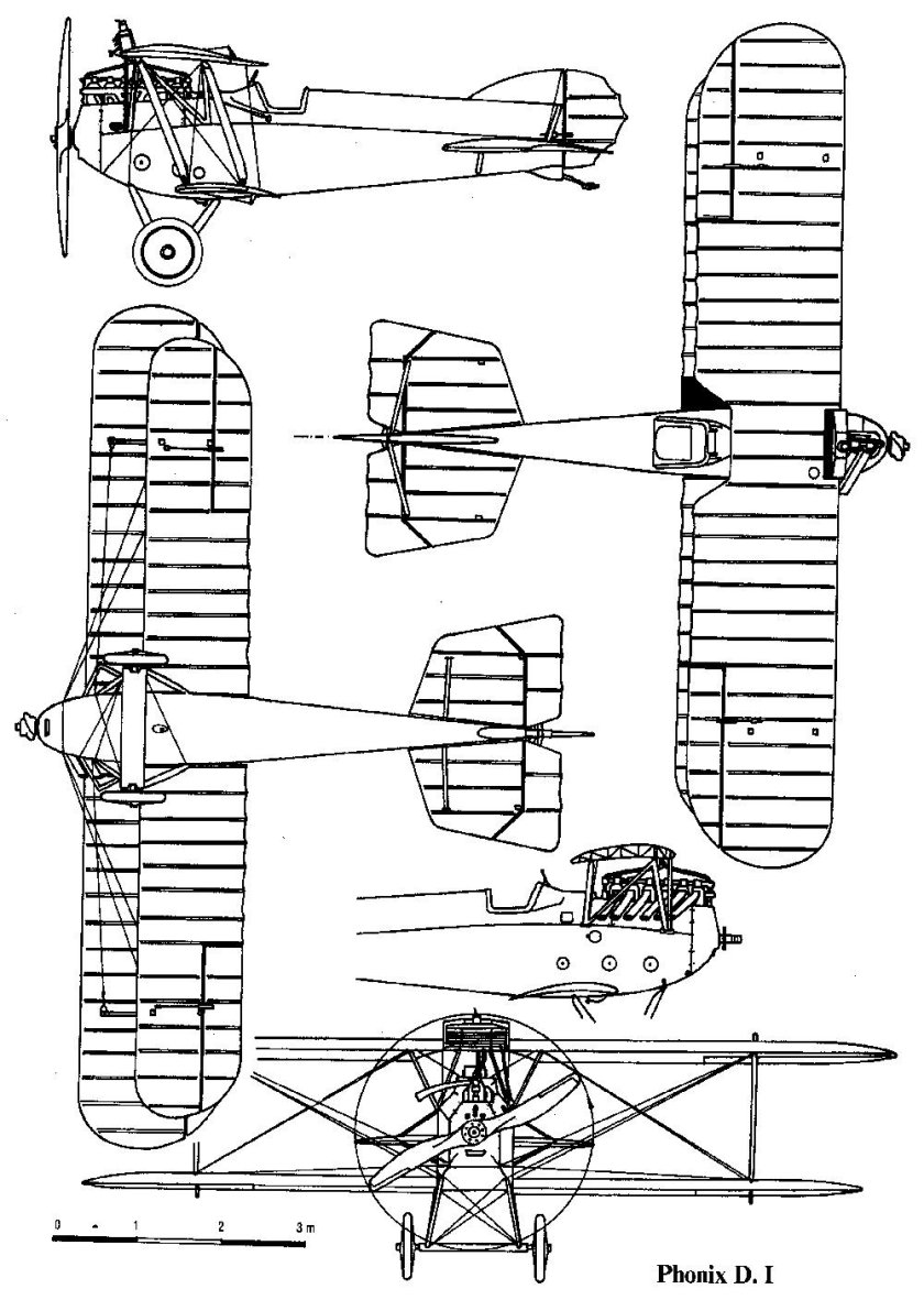 Чертежи бипланов первой мировой
