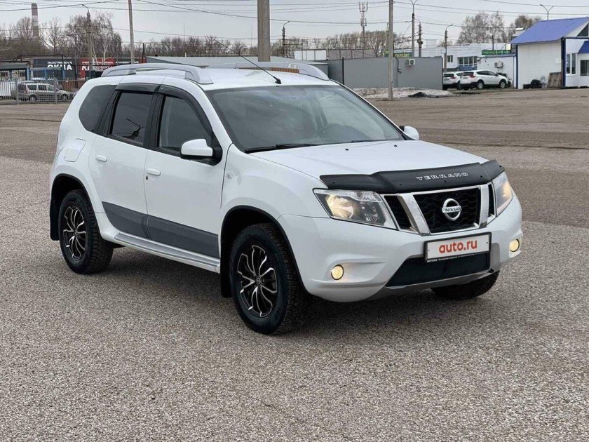 Ниссан Террано 2017 белая