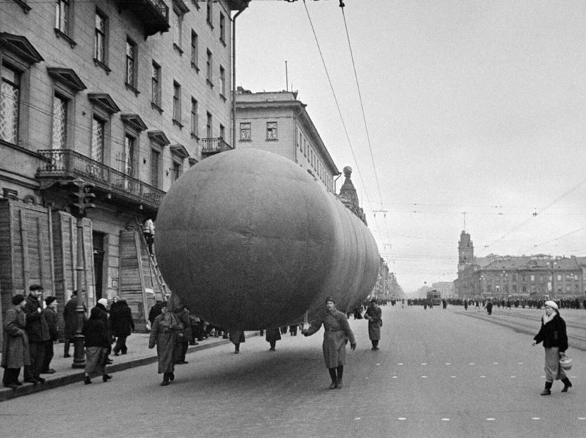 Аэростаты в блокадном Ленинграде