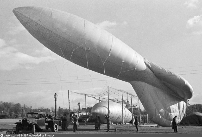 Аэростат блокада Ленинграда