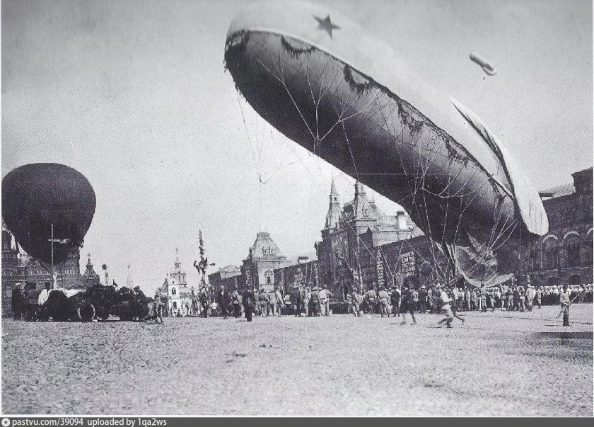 Аэростаты в Москве 1941