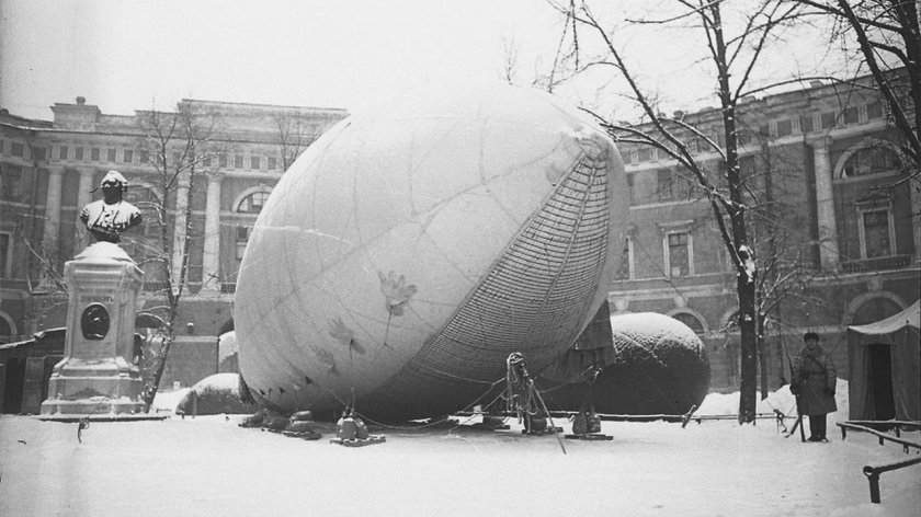 Аэростат блокада Ленинграда
