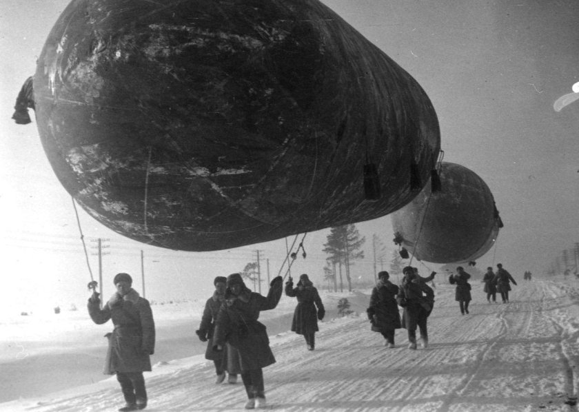 Битва за Москву аэростаты
