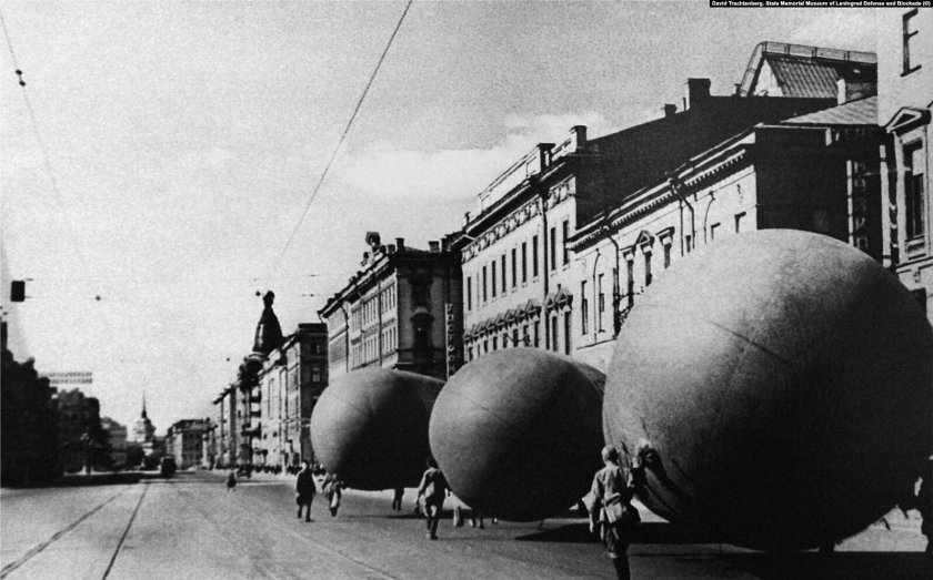 Аэростаты в блокадном Ленинграде