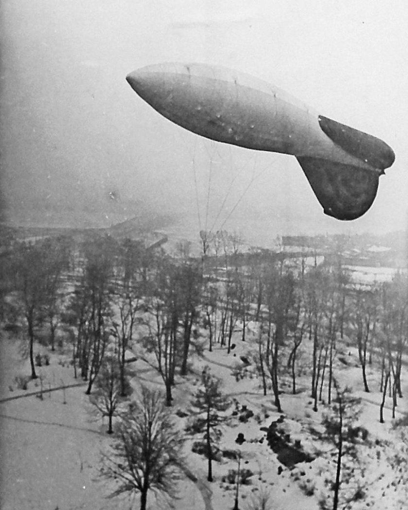 Аэростаты в блокадном Ленинграде