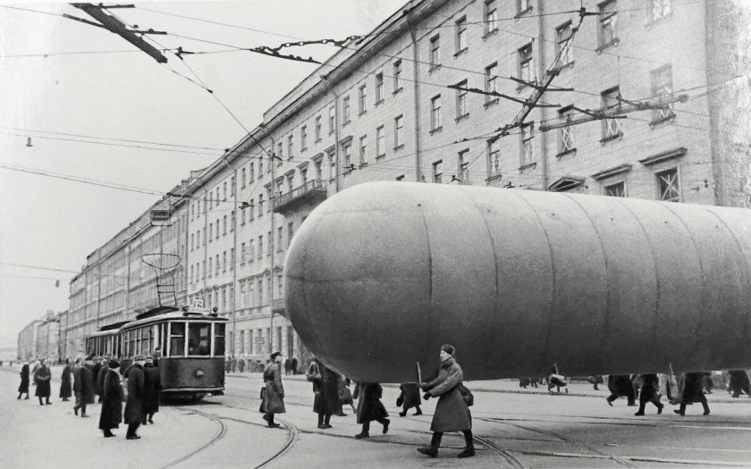 Аэростаты в блокадном Ленинграде