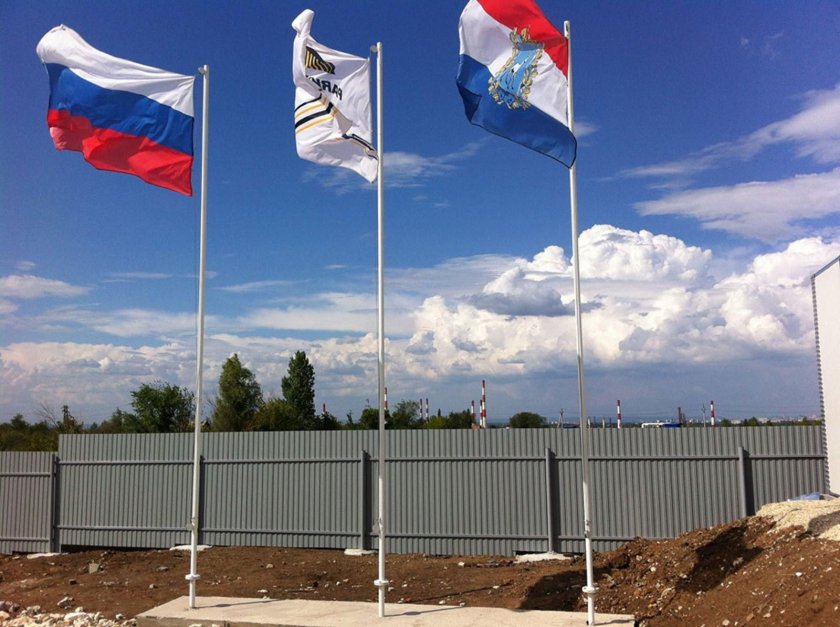 Флагшток уличный стационарный секционный Nordwerk стандарт 6 метров