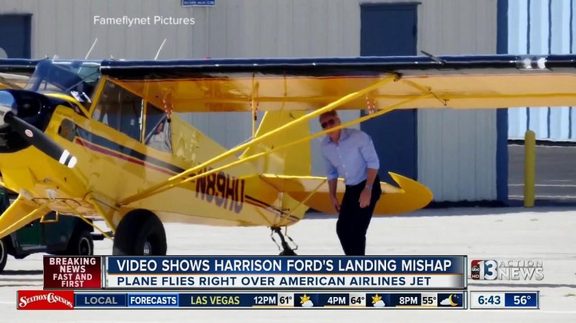 Самолет Харрисона Форда