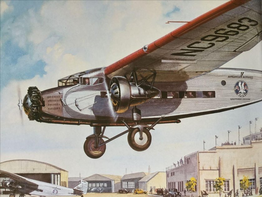Ford Trimotor самолёт