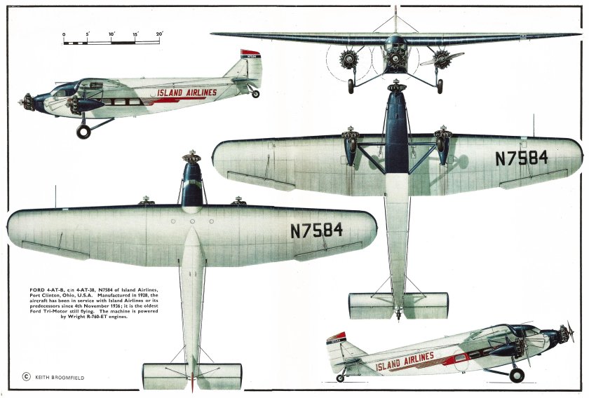 Ford Trimotor самолёт