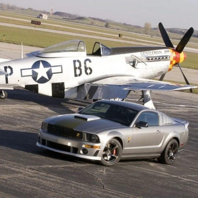 Самолет p-51 Mustang
