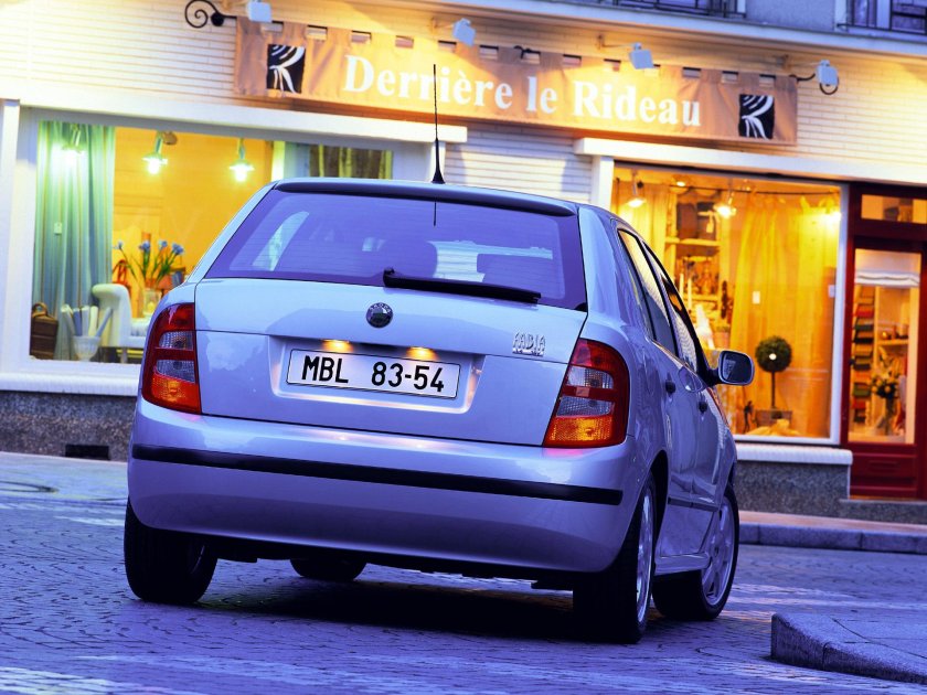 Шкода Фабия 6y