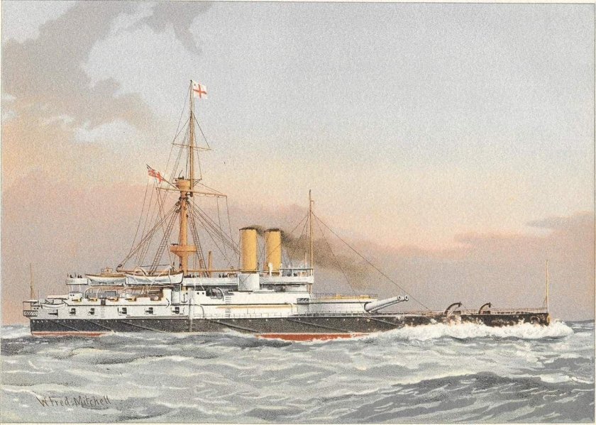 Броненосец HMS Виктория