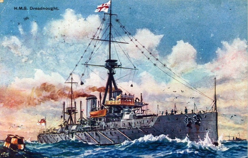 Английский линкор дредноут 1906