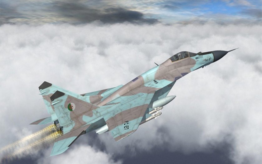 Миг-29смт в Алжире