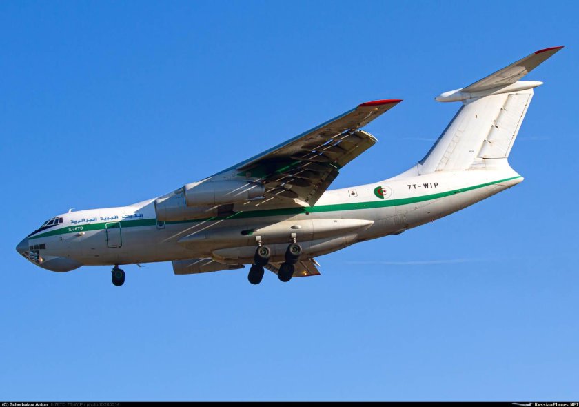 Ил 76 ВВС Алжира
