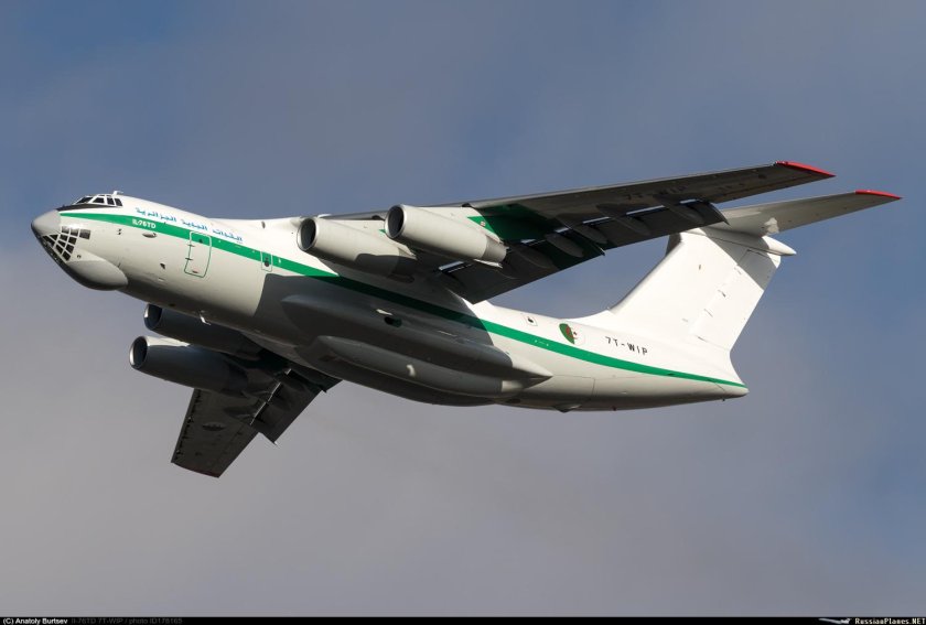 Ил 76 ВВС Алжира