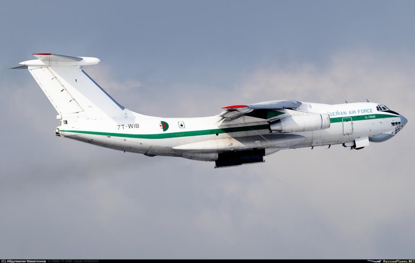 Ил 76 ввс алжира