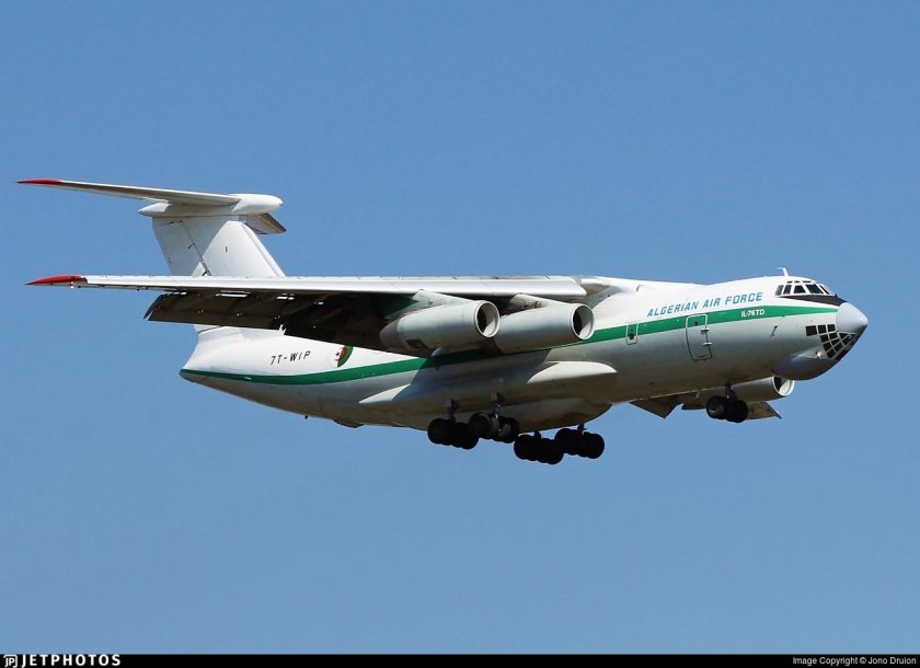 Ил 76 ВВС Алжира