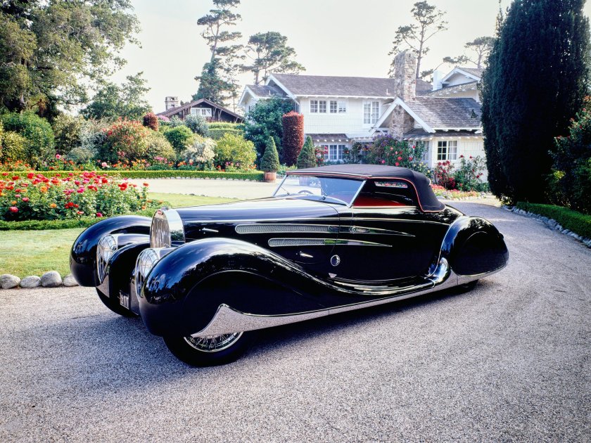 Bugatti Type 57c Cabriolet by Vanvooren 1939