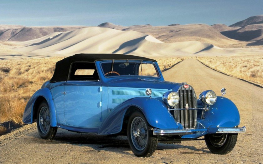 1937-40 bugatti type 57 cabriolet