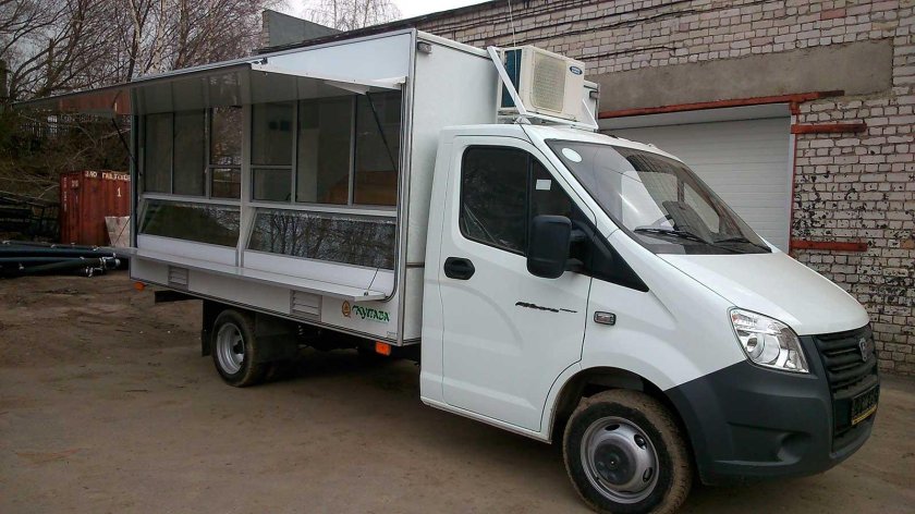 Газель Некст автолавка